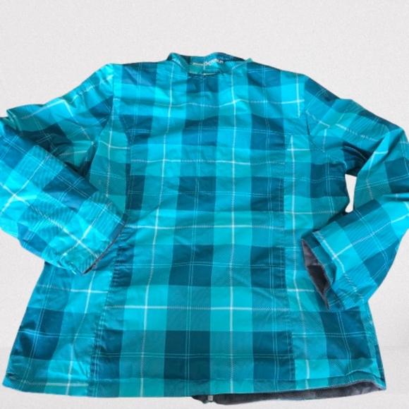 ZeroXposur Jacket Kids Large Plaid Winter Ski Reversible - Picture 2 of 10